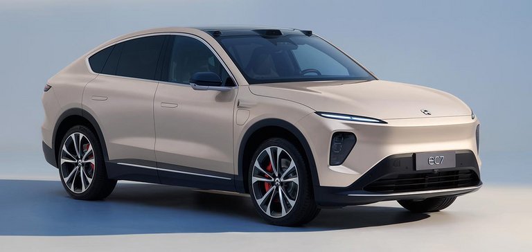 Nio EC7 er en coupe-udgave af SUV'en EL7, som er klar til marts.