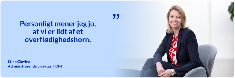 Stina Glavind, portræt og citat