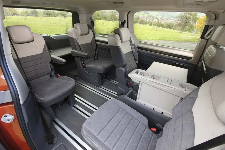 VW Multivan sæder