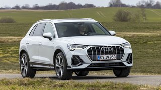 Audi Q3 set forfra