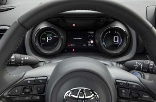 Toyota Yaris skærm