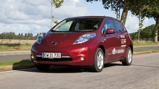 Nissan Leaf forfra