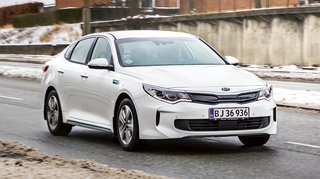 Kia Optima sedan som plugin hybrid