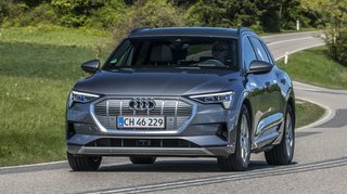 Audi e-tron set forfra