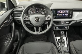 Skoda Scala kabine