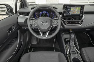 Toyota Corolla har en flot kabine