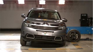 Der er både fire og fem Euro NCAP-stjerner til Citroën C5 Aircross