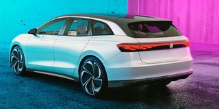 ID. Vizzion Space er en konceptbil fra 2018. Den bliver til en elektrisk stationcar i 2023, muligvis med navnet ID.7