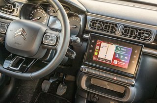 Citroën C3 skærm