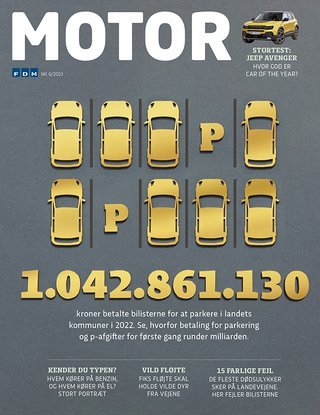 Forsiden på Motor 6/2023