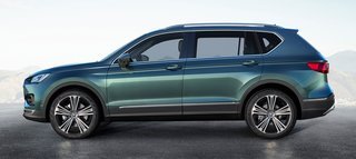 Seat Tarraco i profil.