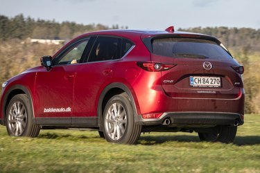 Plastpaneler langs bilens sider og hjulkasser giver bilen et offroader-lignende ydre, men denne udgave trækker kun på to hjul.