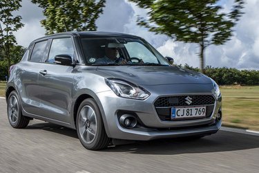 Suzuki Swift har fået en motor med mildhybrid-teknik. Det gør den en smule mindre tørstig.