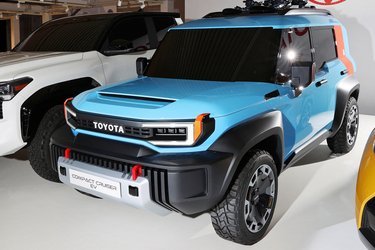 Toyota ’compact cruiser’ -en eludgave af livsstil-SUV’en FJ Cruiser, som ikke har været markedsført i Europa