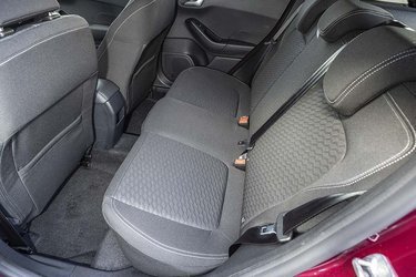 Med et komfortmål på 170 cm ligger Ford Fiesta midt i feltet, hvad angår plads i kabinen, i minibilklassen.