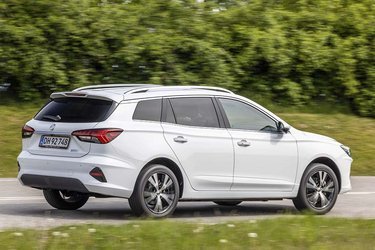 MG 5 er en elektrisk stationcar på størrelse med f.eks. en Peugeot 308 stationcar.