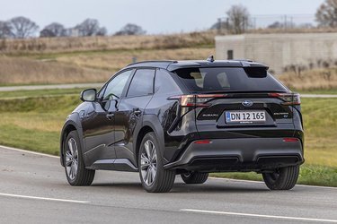 Solterra er altid firehjulstrukket, og det betyder, at der er en elmotor ved både for- og baghjulene.