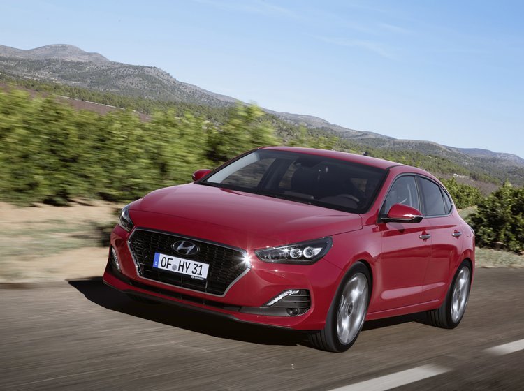 Hyundai i30 Fastback forfra