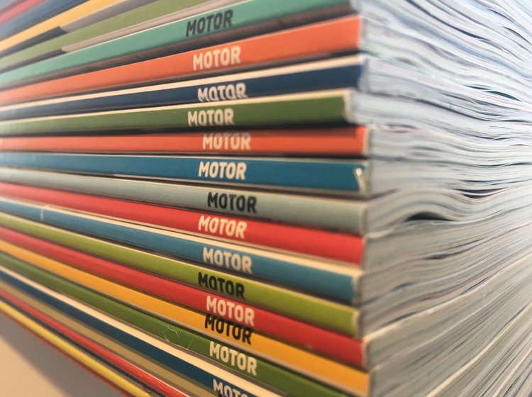 Motors arkiv går helt tilbage til 1995