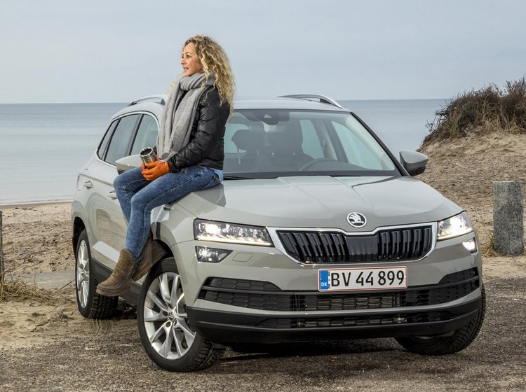 Skoda Karoq med udsigt