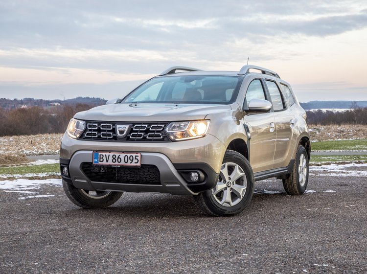 Dacia Duster set forfra