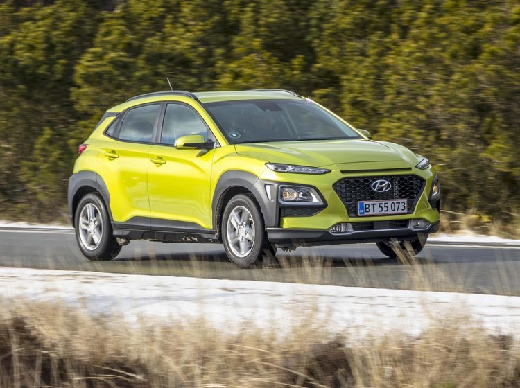 Hyundai Kona forfra