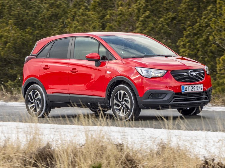 Opel Crosland X set forfra