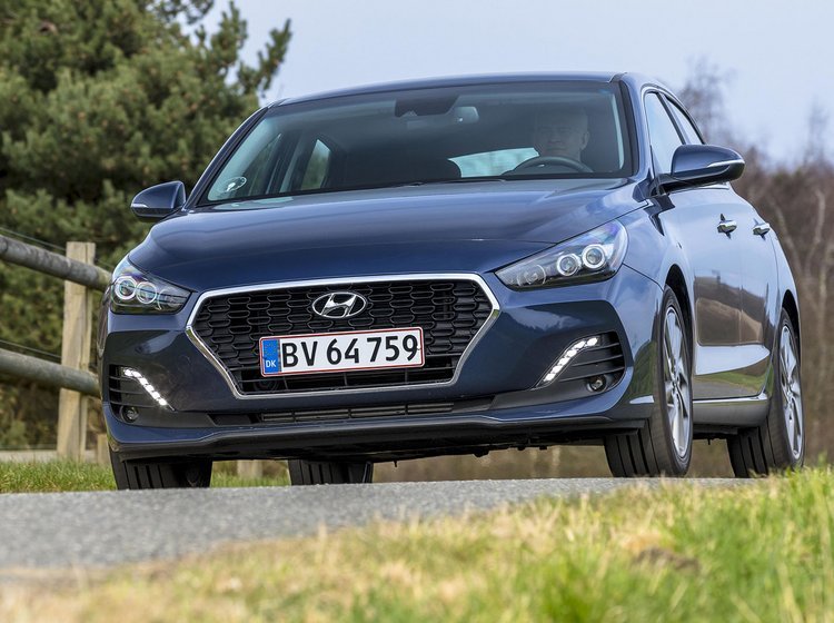 Hyundai i30 Fastback forfra