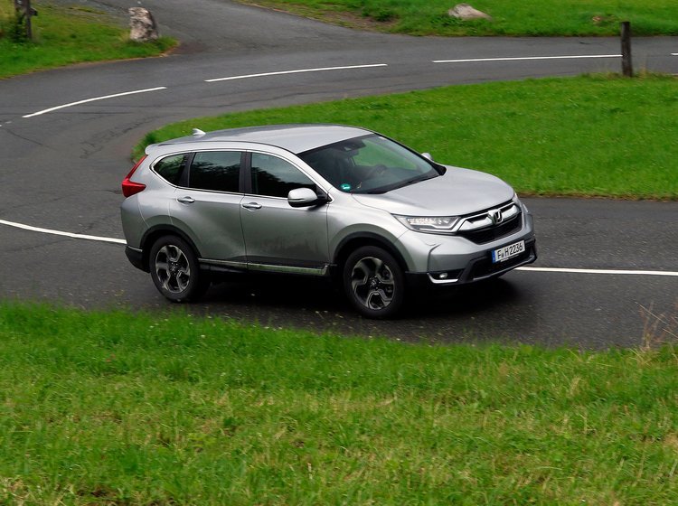 Honda CR-V i aktion.