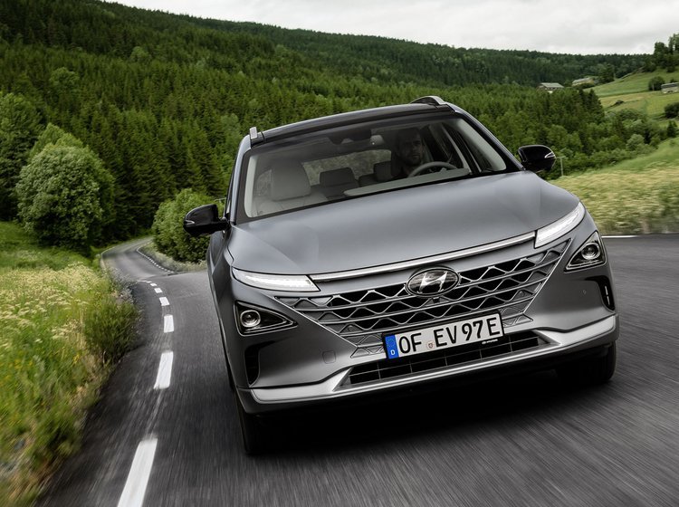 Hyundai Nexo forfra