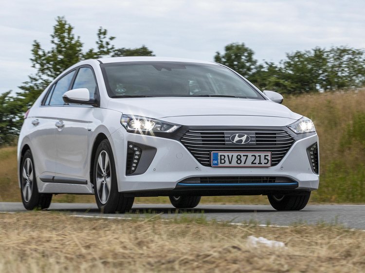 Hyundai Ioniq forfra