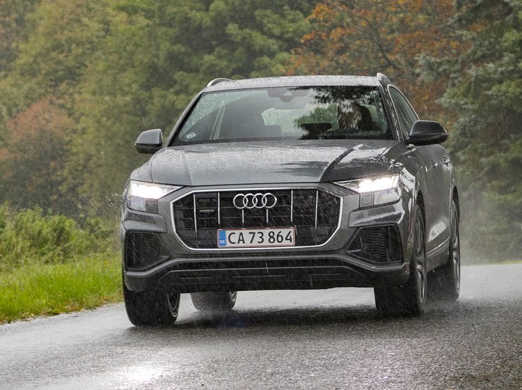Audi Q8 forfra