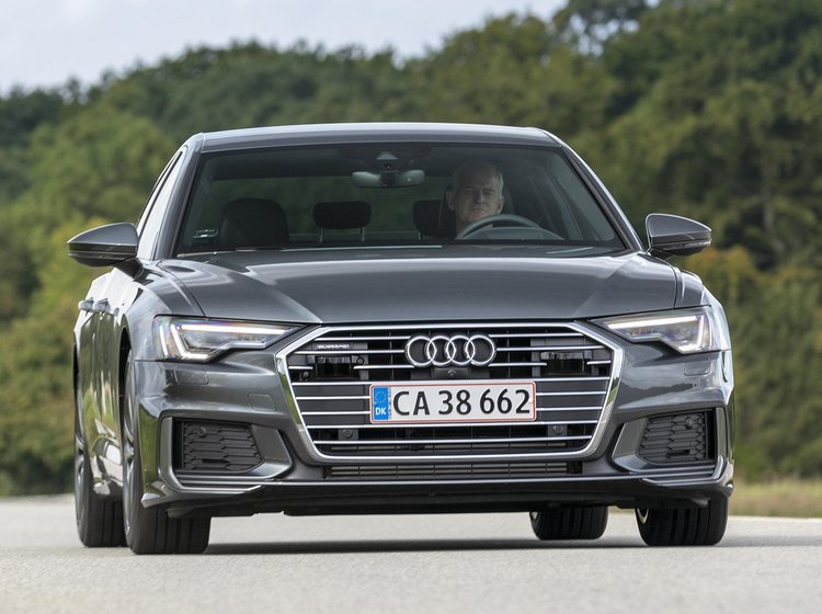 Audi A6 forfra