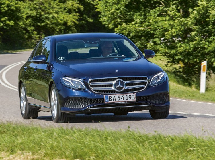 Mercedes E-klasse forfra
