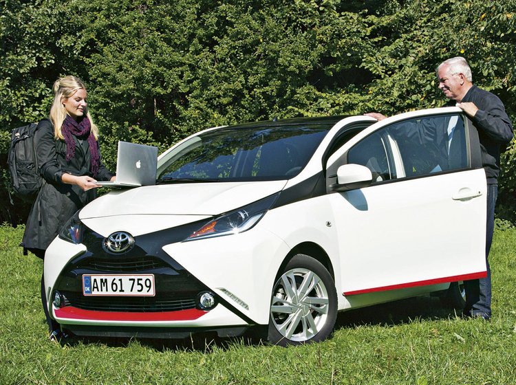 Toyota Aygo forfra