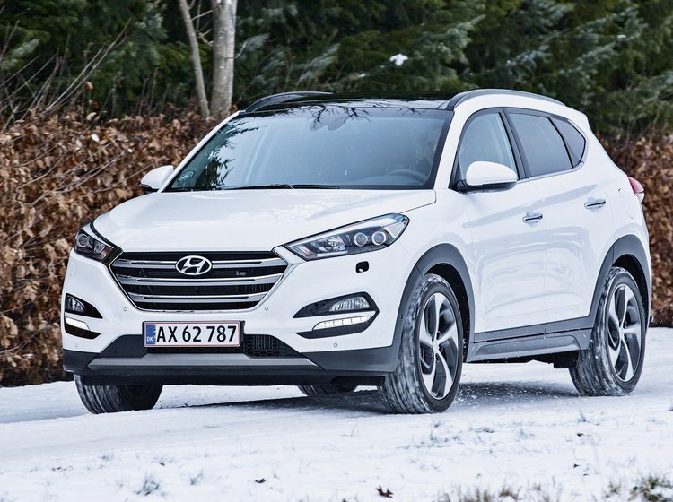 Hyundai Tucson forfra