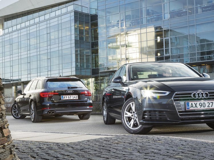 Audi A4 forfra