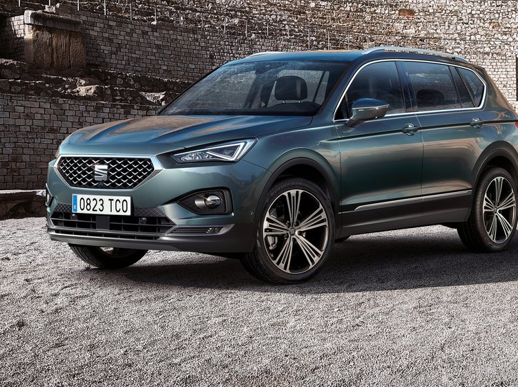 Seat Tarraco forfra.