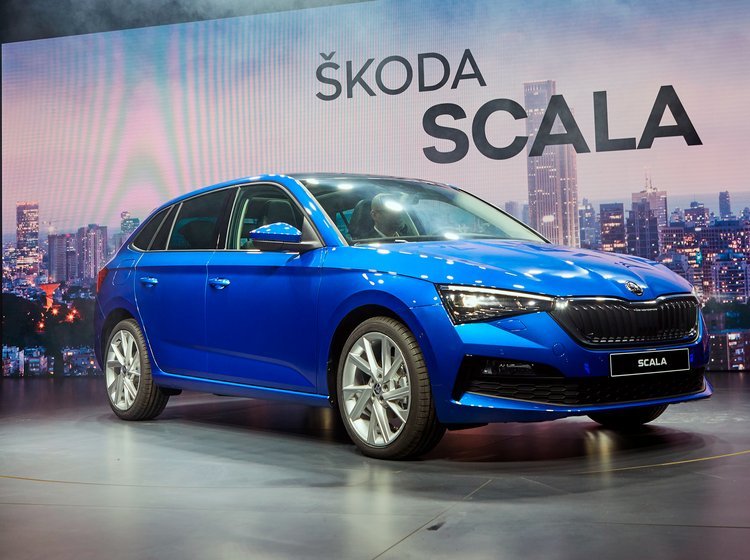 Verdenspremieren på Skoda Scala i Tel Aviv.