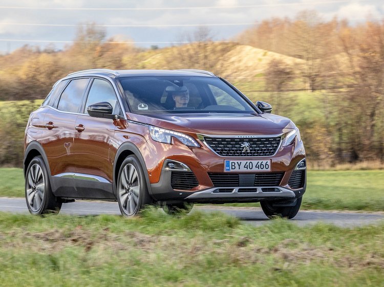 Peugeot 3008 fra siden