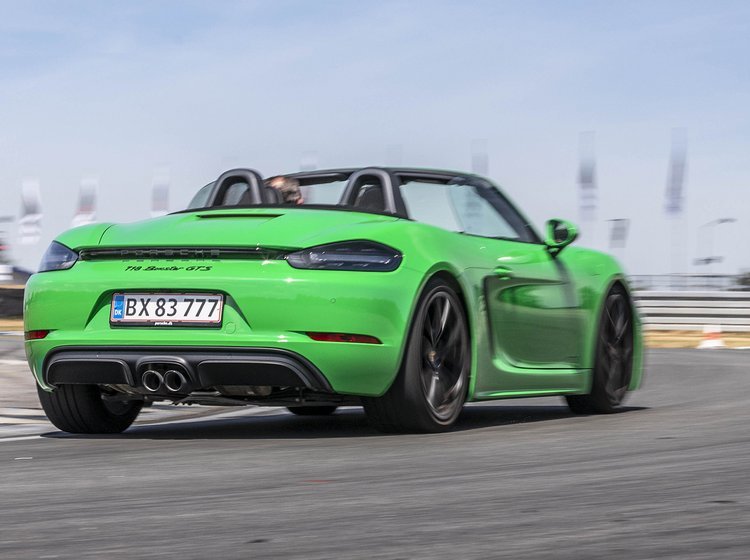 Porsche Boxster bagfra
