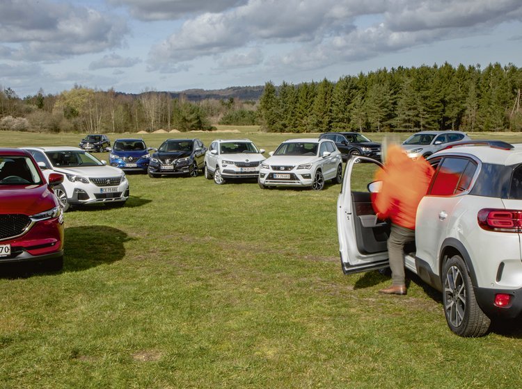 Gruppetest af 10 SUV'er