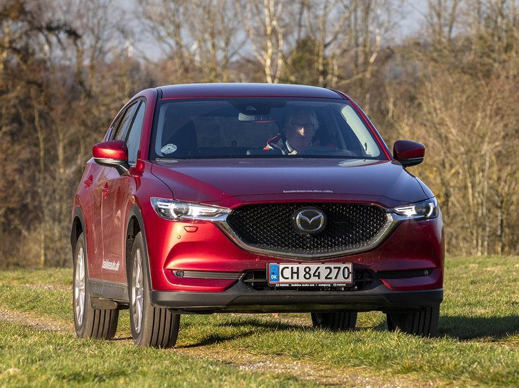 Mazda CX-5 set forfra