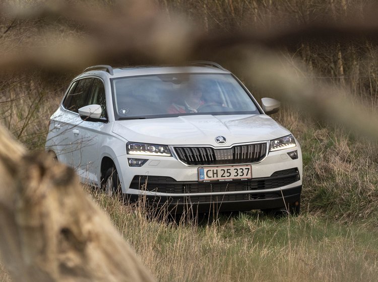 Skoda Karoq set forfra