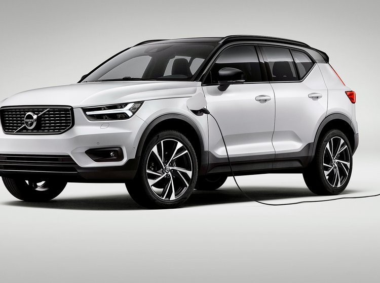 Volvo XC40 bliver første elbil fra Volvo. Her ses en plugin-hybrid.