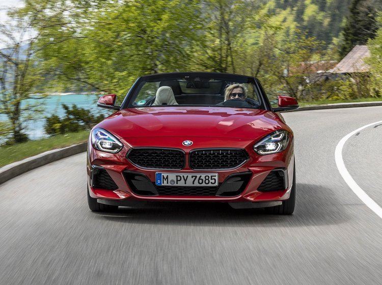 BMW Z4 set forfra