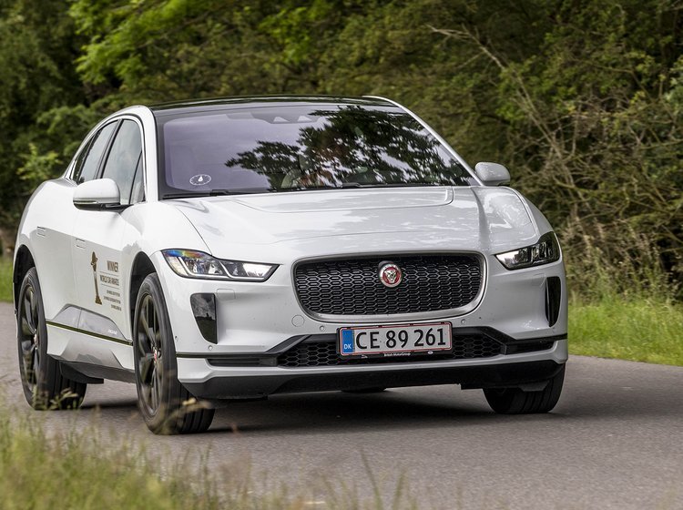 Jaguar I-Pace set forfra