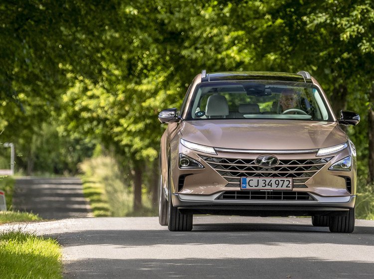 Hyundai Nexo set forfra