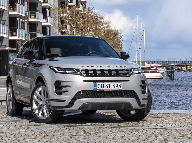 Range Rover Evoque set forfra