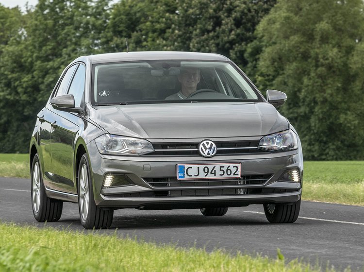VW Polo forfra